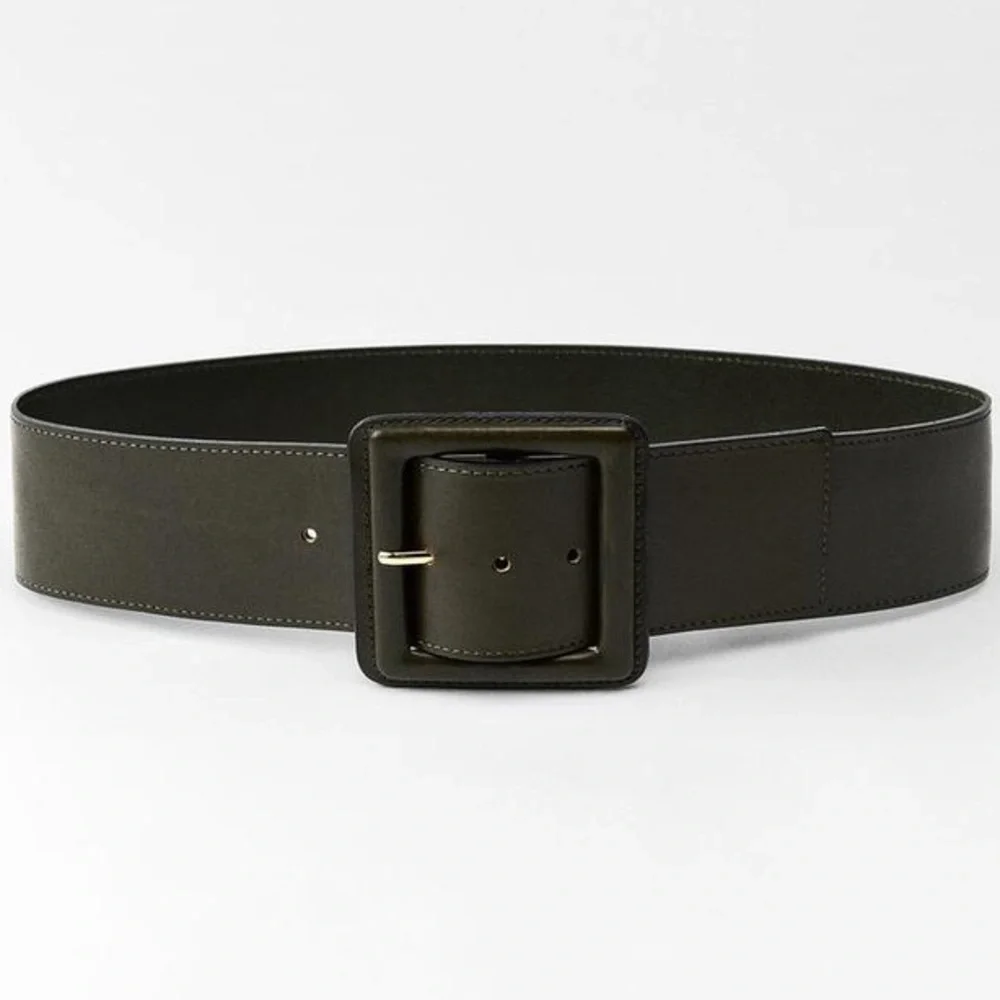 ZARA Leather Buckle Belt